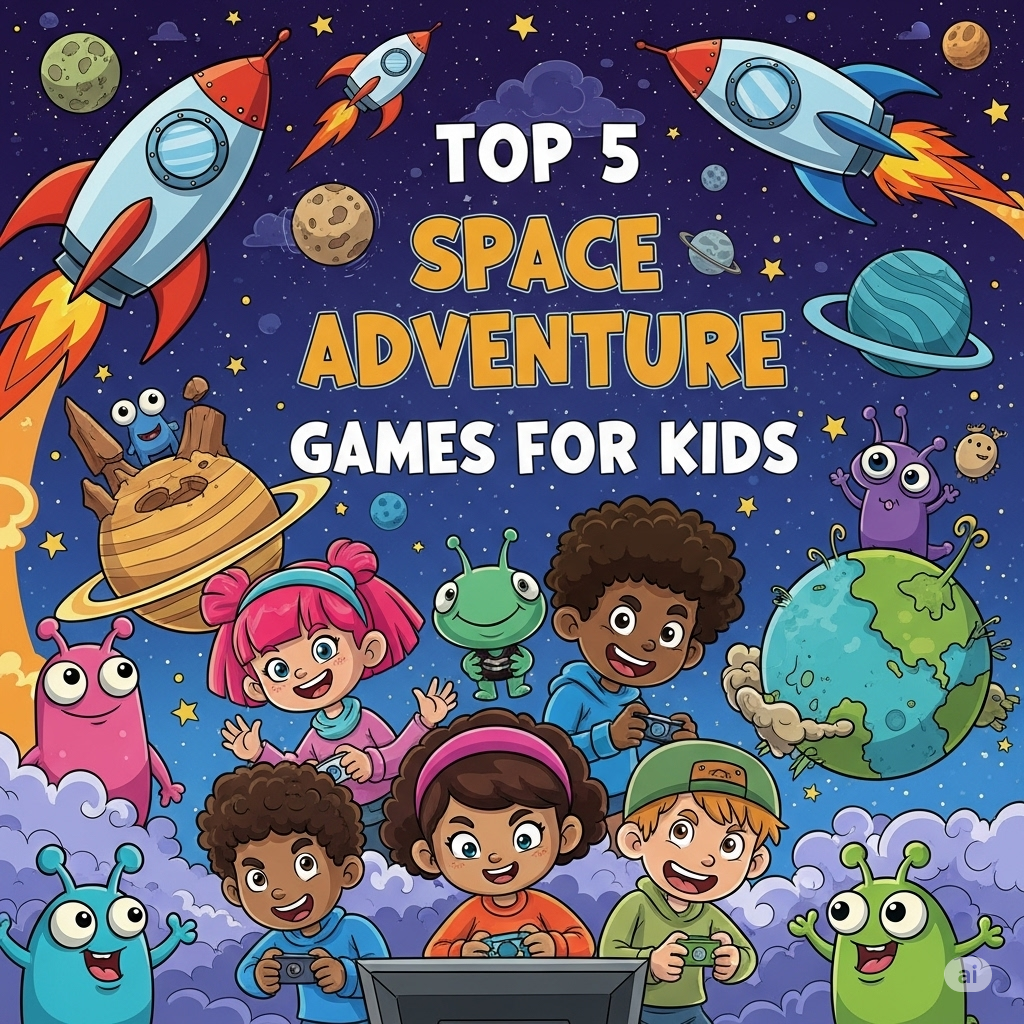 Top 5 Space Adventure Games for Kids