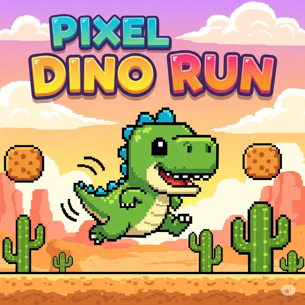 Pixel Dino Run