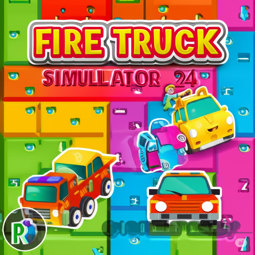 Fire Truck Driving Simulator 2024