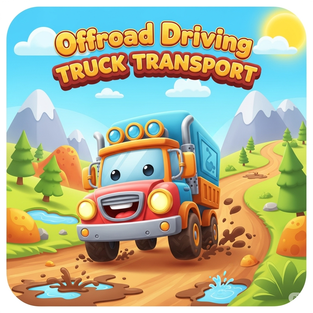 Offroad Driving Truck Transport
